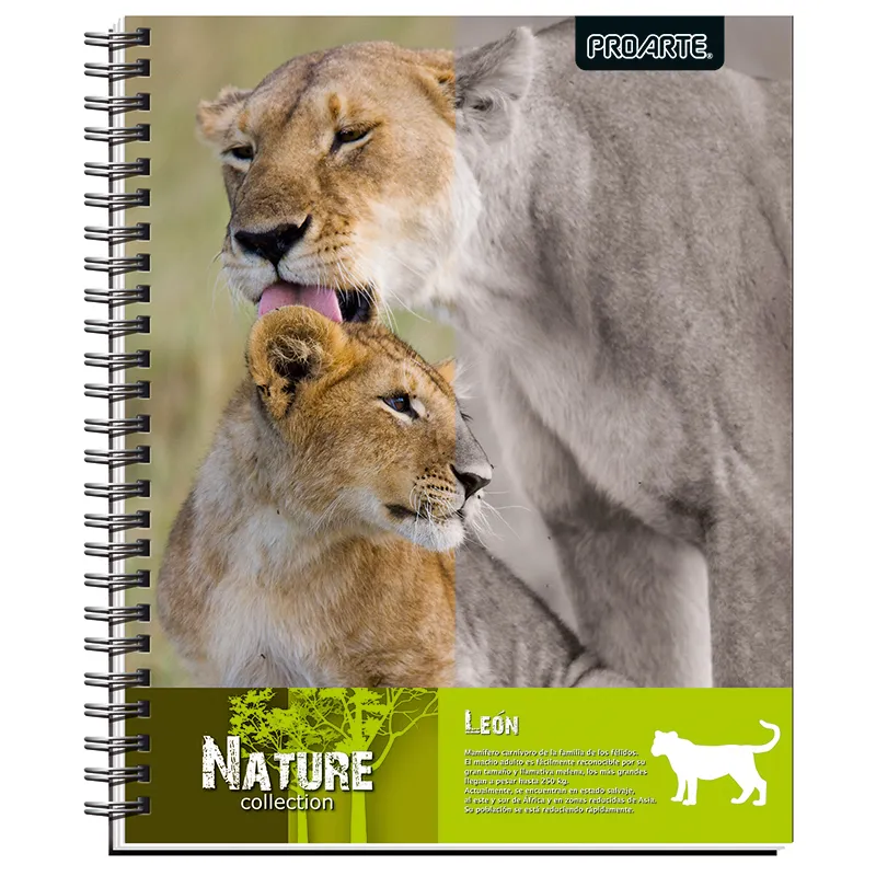Cuaderno Univ. Mat. 7mm Nature