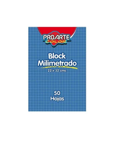 Block Milimetrado 50 hojas