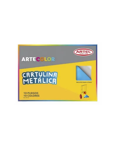 Cartulina Metálica Artecolor