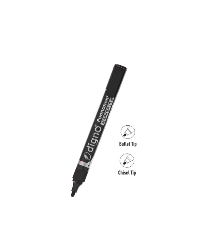 Marcador Permanente Negro P/R