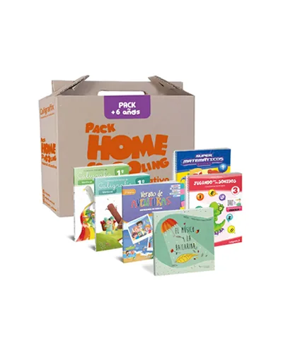 Pack homeschooling 6 años