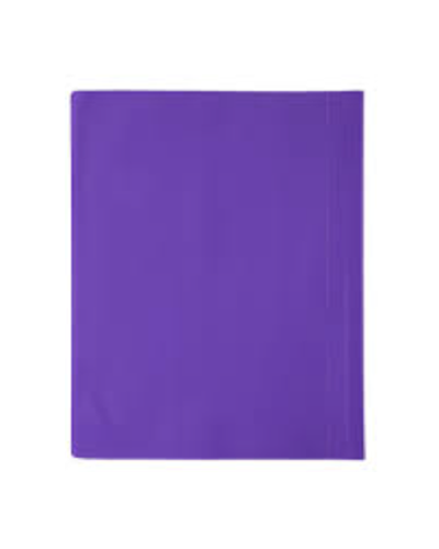 Forro Cuadro College Morado
