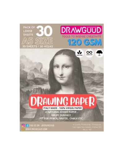 Croquera A5 Drawing 30 Hjs.