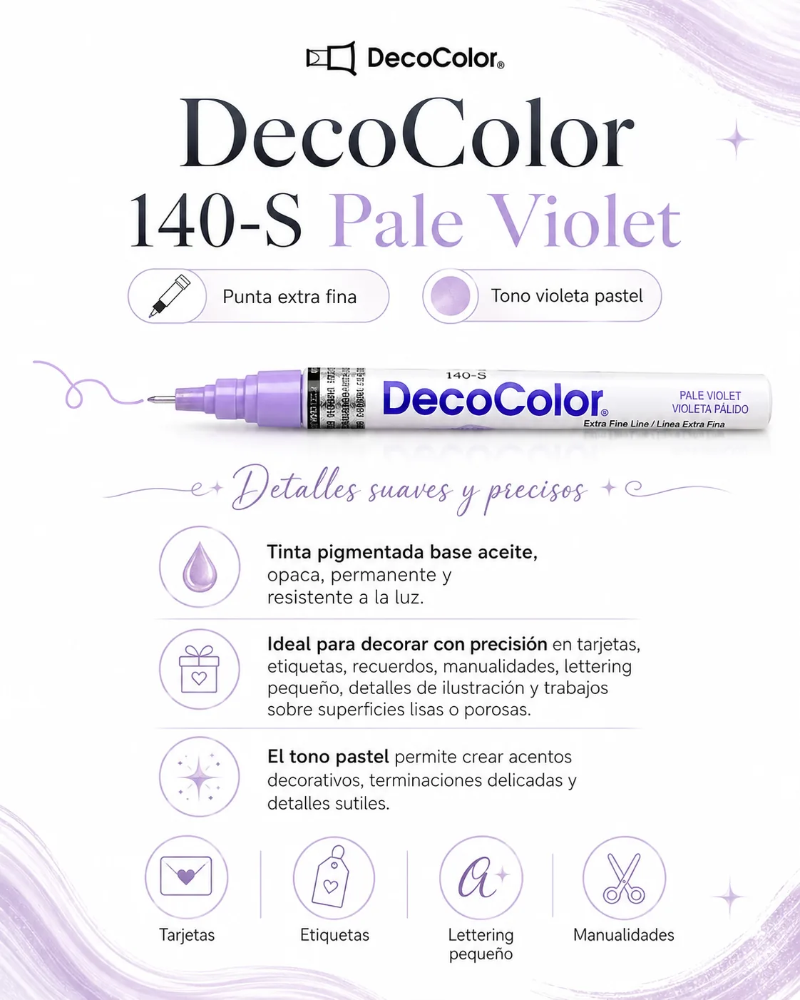 Marcador DecoColor Extra F. Viole
